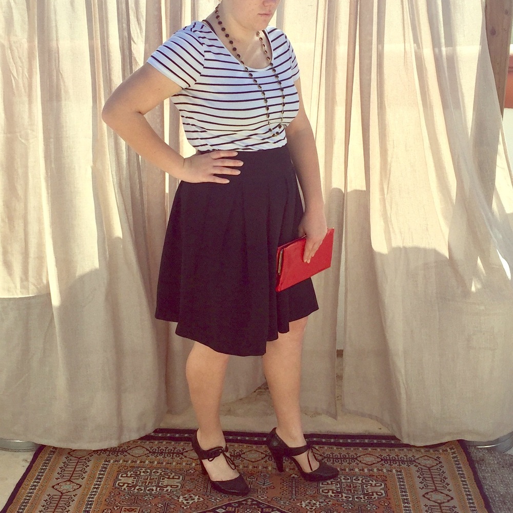 Pleated Skirt